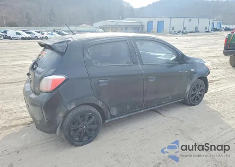 2022 Mitsubishi Mirage Se z USA, uszkodzony, nr VIN ML32AWHJ6NH006323